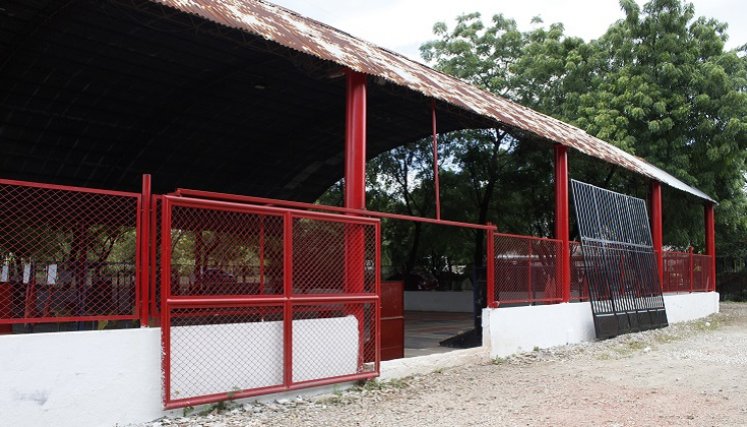 El coliseo Guillermo Galvis Suárez queda ubicado en el anillo vial oriental contiguo a la central de Cenabastos