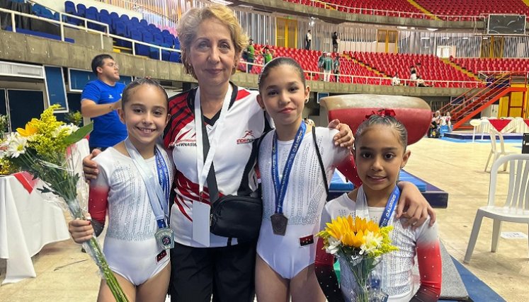El semillero de la gimnasia femenina de Norte demostró que va en crecimiento.