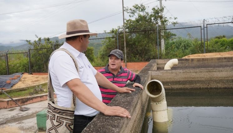  Con el firme propósito de optimizar el servicio de agua potable se adecúan los acueductos en zona rural de Ocaña.