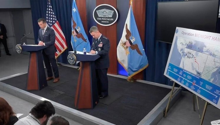 El secretario de Defensa, Pete Hegseth 