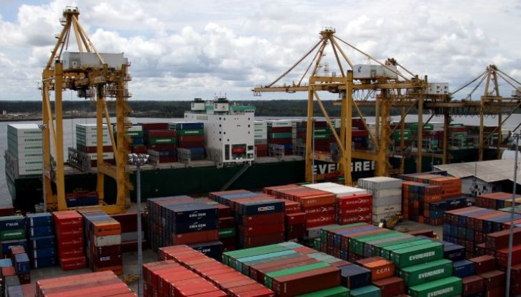 Exportaciones cayeron en el mes de julio de 2025, comparado con el mismo periodo en 2024