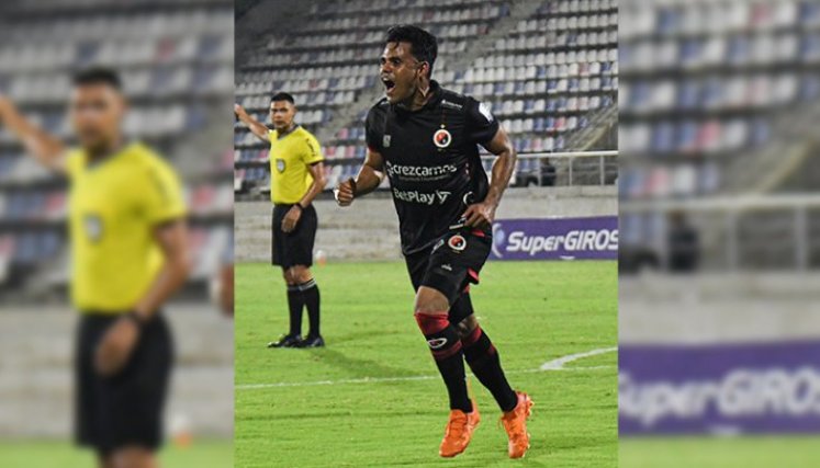 Diego Ceballos, Cúcuta Deportivo. Foto cortesía