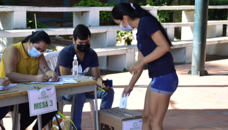 Elecciones de los Consejos de Juventudes en Cúcuta 2021.