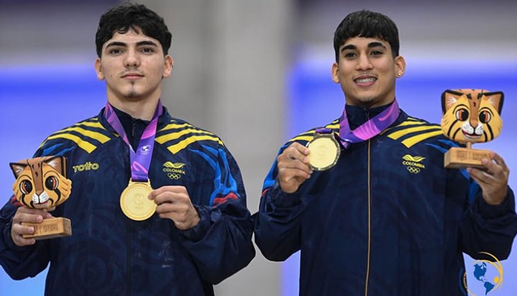 Jorman Álvarez y Camilo Vera. 