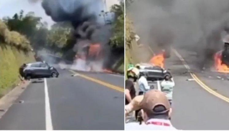 Hombre calcinado 