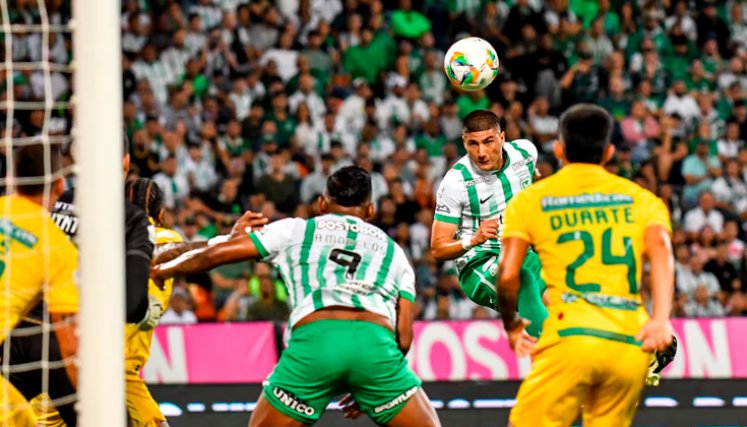 Nacional vs Bucaramanga. Foto Dimayor