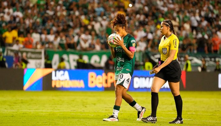 Paola García, campeona con el Deportivo Cali 2025. 