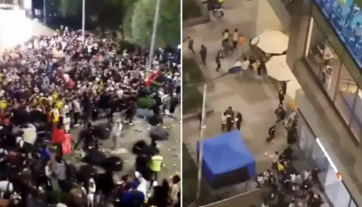 Riña despues del partido