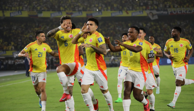 Selección Colombia vs Paraguay