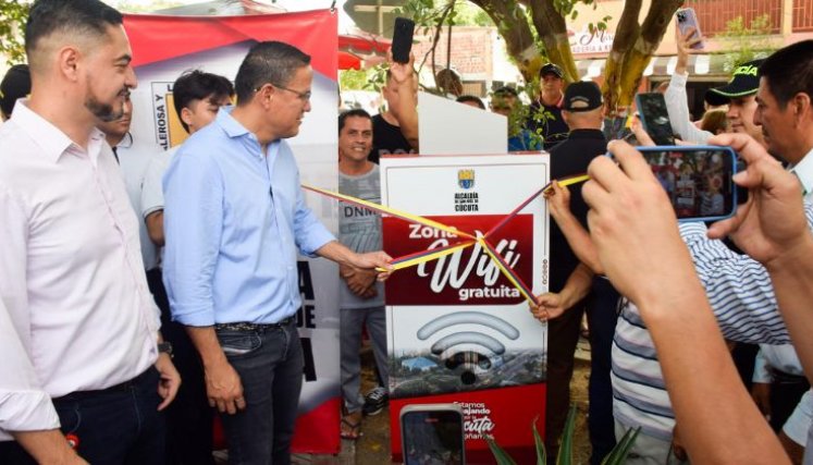 Mas de 10 zonas en Cúcuta fueron beneficiadas con zonas wifi.