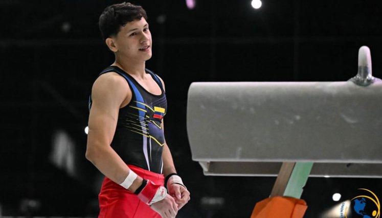 Yan Dairon Zabala, Gimnasta cucuteño. 
