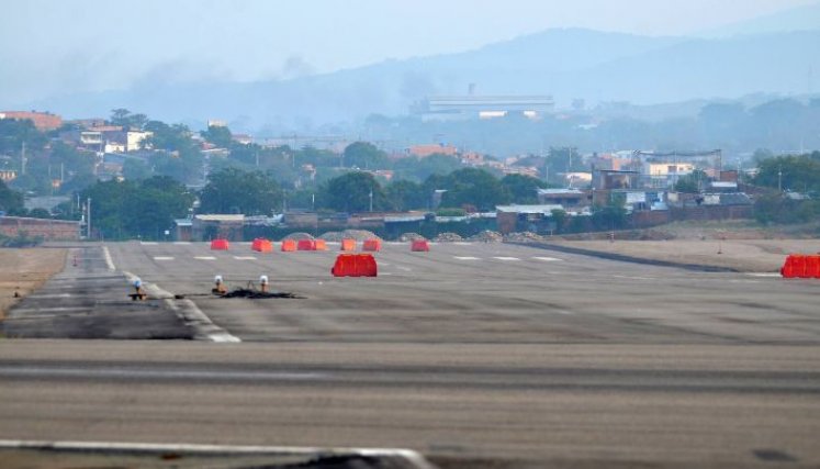 En 2015 se hizo la última reparación de las pistas de aterrizaje del Camilo Daza/Foto archivo