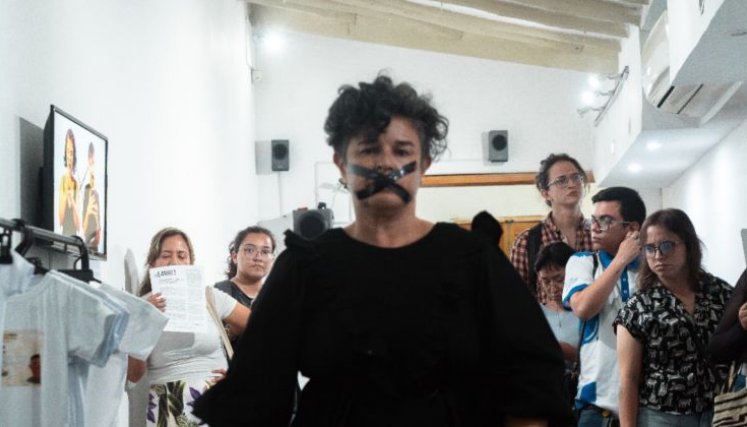 Carmen Ludene, artista que participa en el certamen de Juntos y Aparte en Cúcuta/Foto cortesía