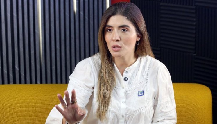 Laura Roa Zeidán, presidenta del Fondo Nacional del Ahorro/Foto Carlos Ramírez