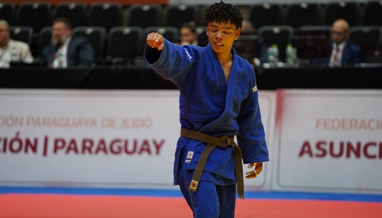 Josué Hernández yudoca nortesantandereano de gran proyección.