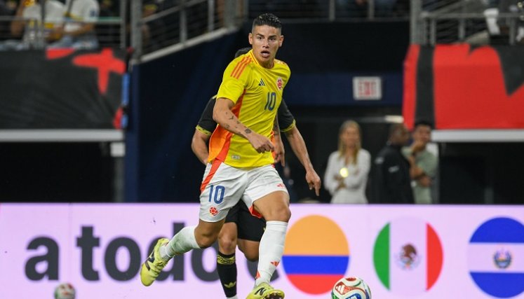 James Rodríguez espera seguir inspirado para enfrentar a Canadá.