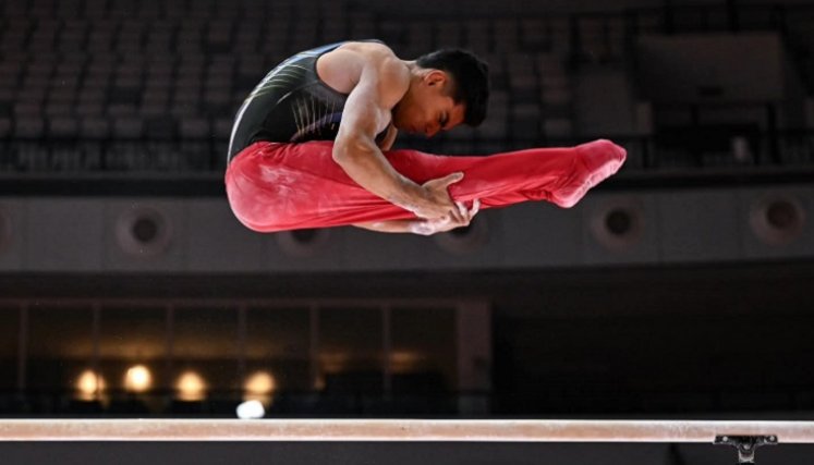 El gimnasta nortesantandereano tuvo una excelente participación en el Mundial de  gimnasia artística, en  Takarta.  