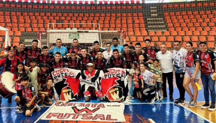 Cúcuta Futsal por tercera vez se mete en las finales de la Liga.