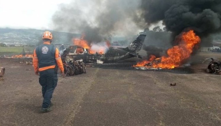 ACCIDENTE DE AVIONETA 