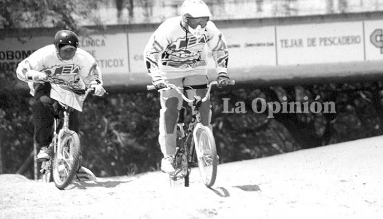 BMX racing en el Tennis Golf Club. 