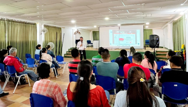 Capacitación de líderes rurales en Norte de Santander. 