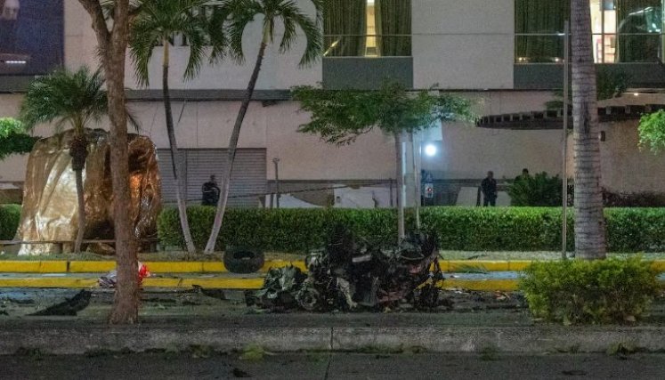 Carro bomba en Guayaquil 
