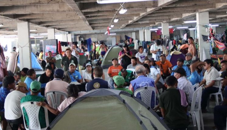 Comunidad Barí al interior del parque 300 años.