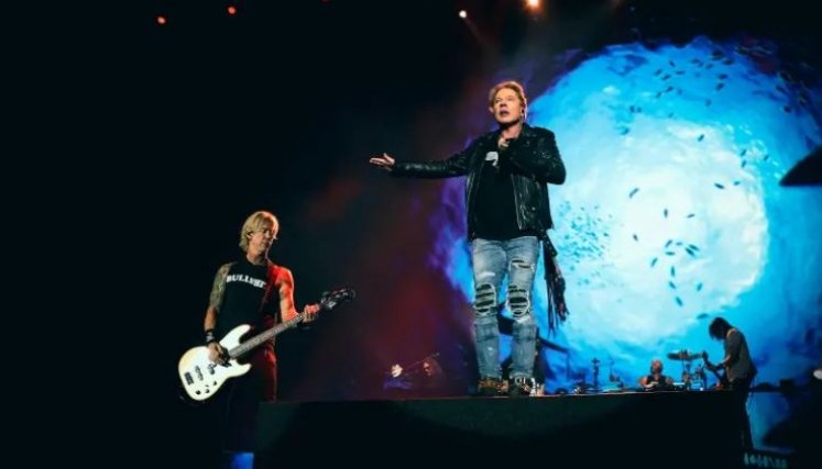 Concierto de Guns N’ Roses