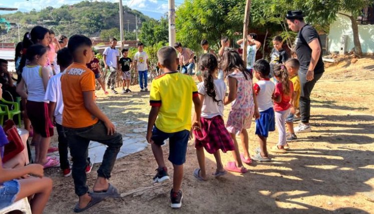 Actividades con niños de la Fortaleza