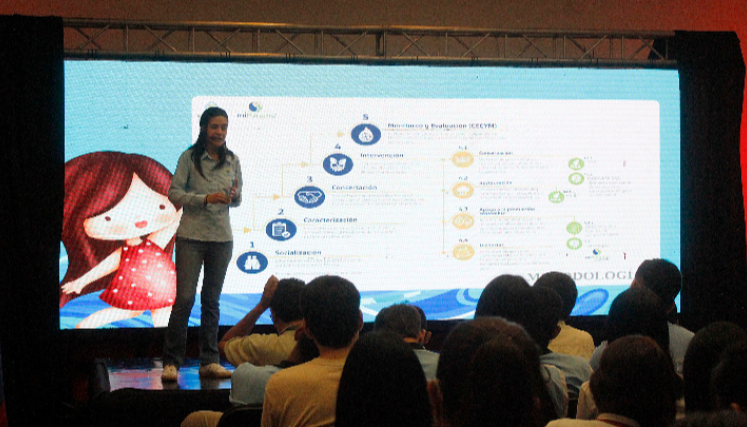 Foro ambiental de Veolia dirigido a niños y universitarios. 