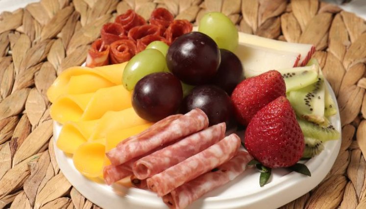 El menú navideño de hotel Casino Internacional incluye espectaculares tablas de queso/Foto cortesía 