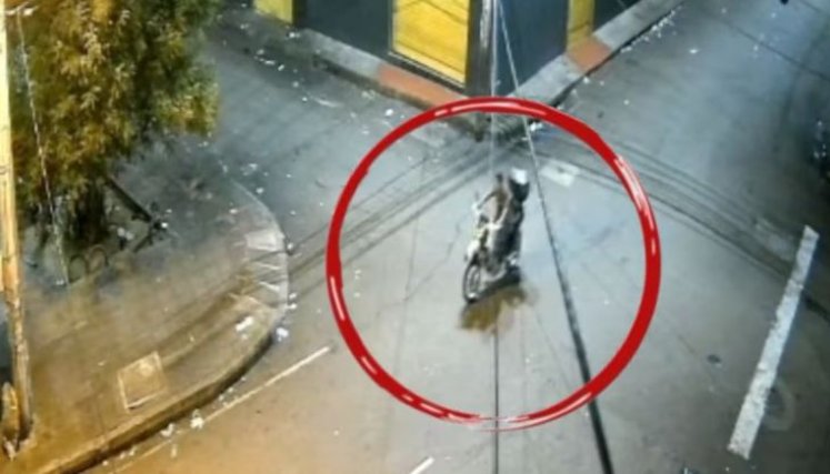 Ladrones de motos en Bucaramanga. 