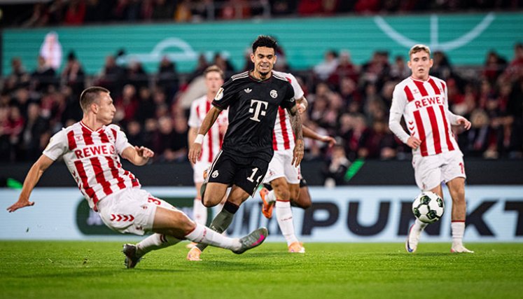 Luis Díaz, Copa de Alemania. 