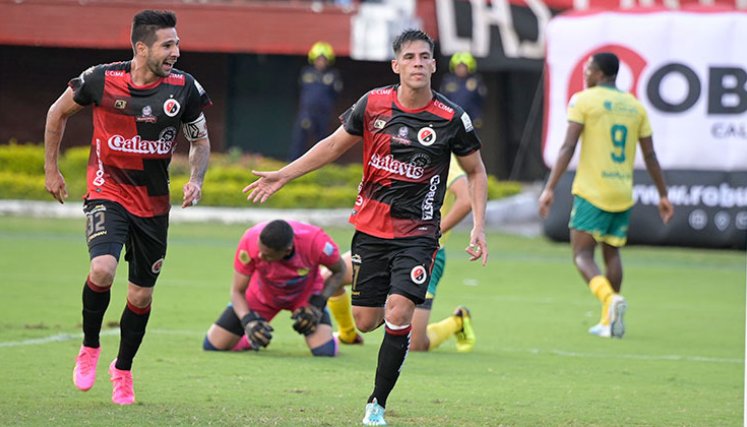 Mauricio Duarte, Cúcuta Deportivo vs. Leones. 