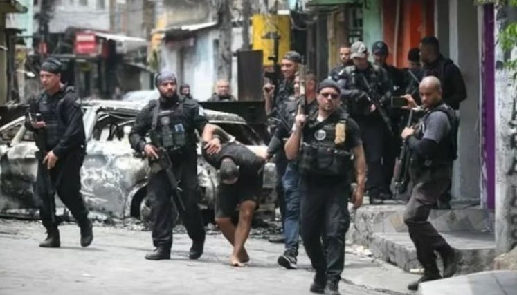 OPERATIVO EN BRASIL / FOTO TOMADA DE X