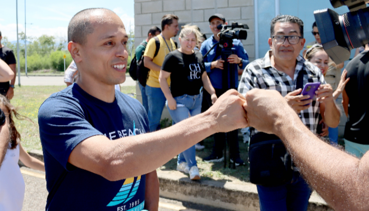 Oscar Viera, estuvo un año y cinco días detenido en el Rodeo I de Caracas.