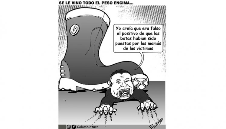 Se le vino todo el peso encima