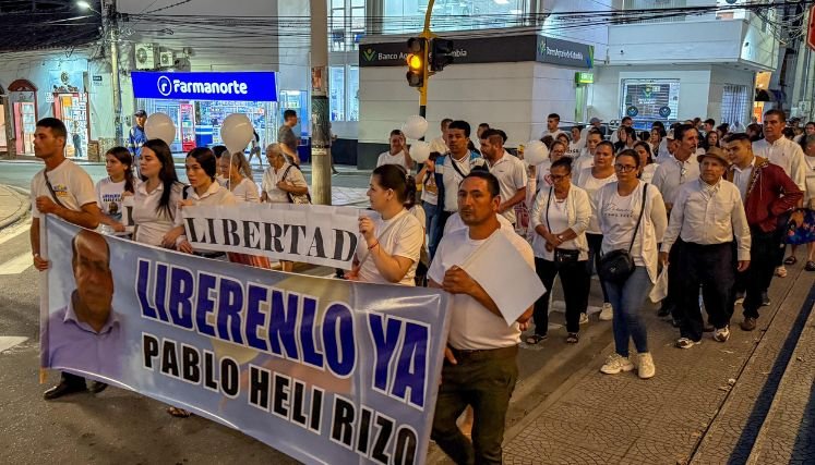 En Ocaña familiares salen a las calles para rechazar la práctica del secuestro.