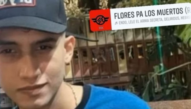 Yaider Daniel Ortiz Franco, joven asesinado en la feria de Chinácota, en la madrugada del domingo/Foto cortesía