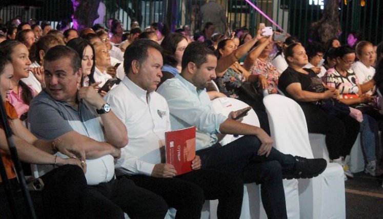 El gobernador William Villamizar ratificó su apoyo a los programas de las mujeres del departamento/Foto Stefany Peñaloza