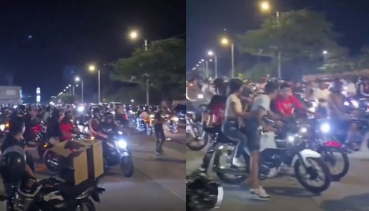 Caravana de motos terminó en tragedia: murió un menor de 16 años, en Cúcuta