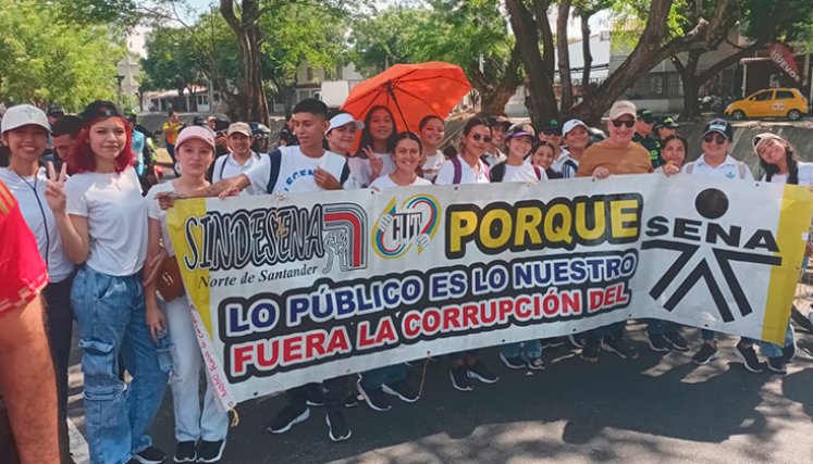 Paro del SENA. / Foto Cortesía