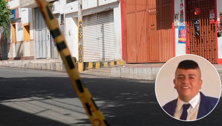 A el Gordo le dieron varios disparos, en un parqueadero. Cortesía y Carlos Ramírez/ La Opinión