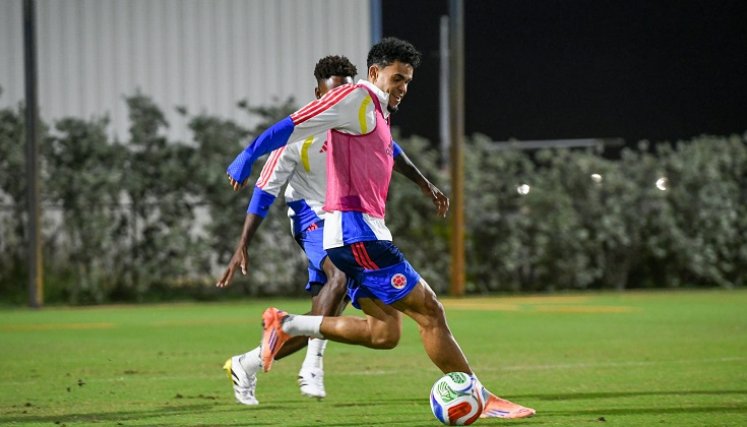 Luis Díaz que vive un gran momento con el Bayern Múnich, liderará el ataque de Colombia.