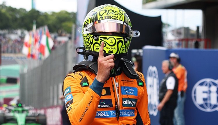 Lando Norris, piloto de McLaren, vuelve a despertar en la Fórmula Uno.