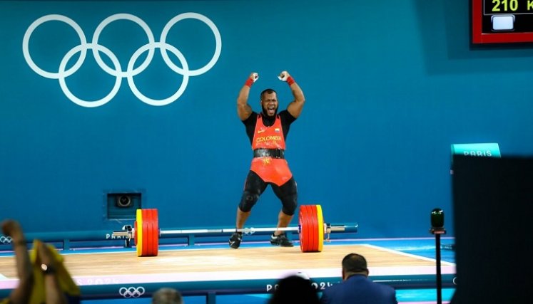 Yeison López pesista colombiano