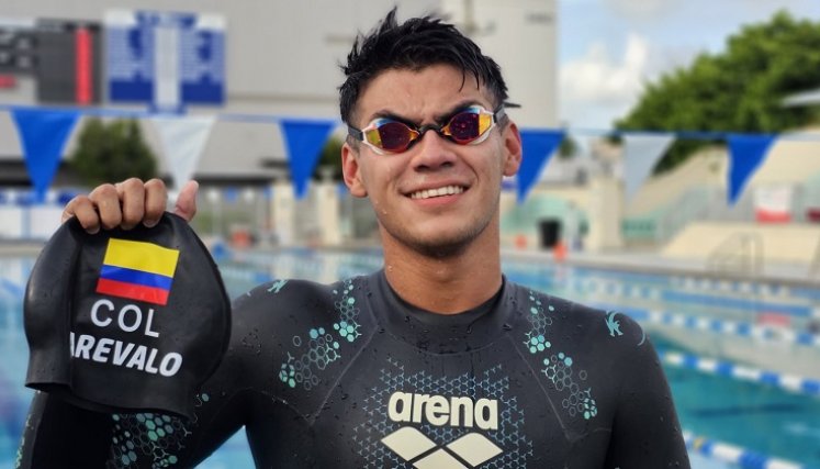 Fredy Alejandro Arévalo Pinto, nadador cucuteño