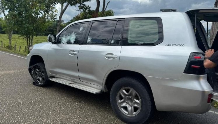 ATAQUE CONTRA GOBERNADOR DE ARAUCA 