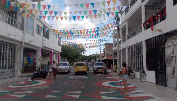 Avenida 27 en Belén es uno de los puntos más importantes del barrio.