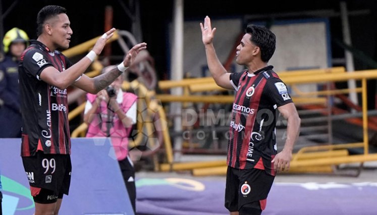 Jaime Peralta y Juan Ceballos, Cúcuta Deportivo. 